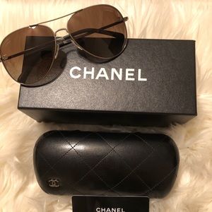 Chanel sunglasses aviators
